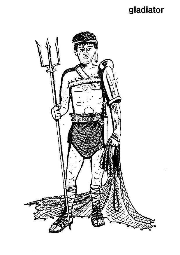 Plansa de colorat Romani 5